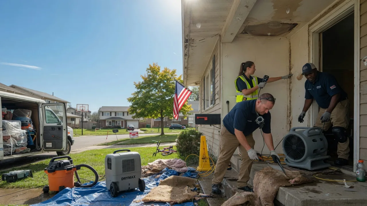 Water Damage Restoration in Mineral Point, WI near me